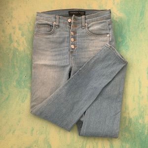 Veronica Beard Debbie High rise skinny ankle jean!